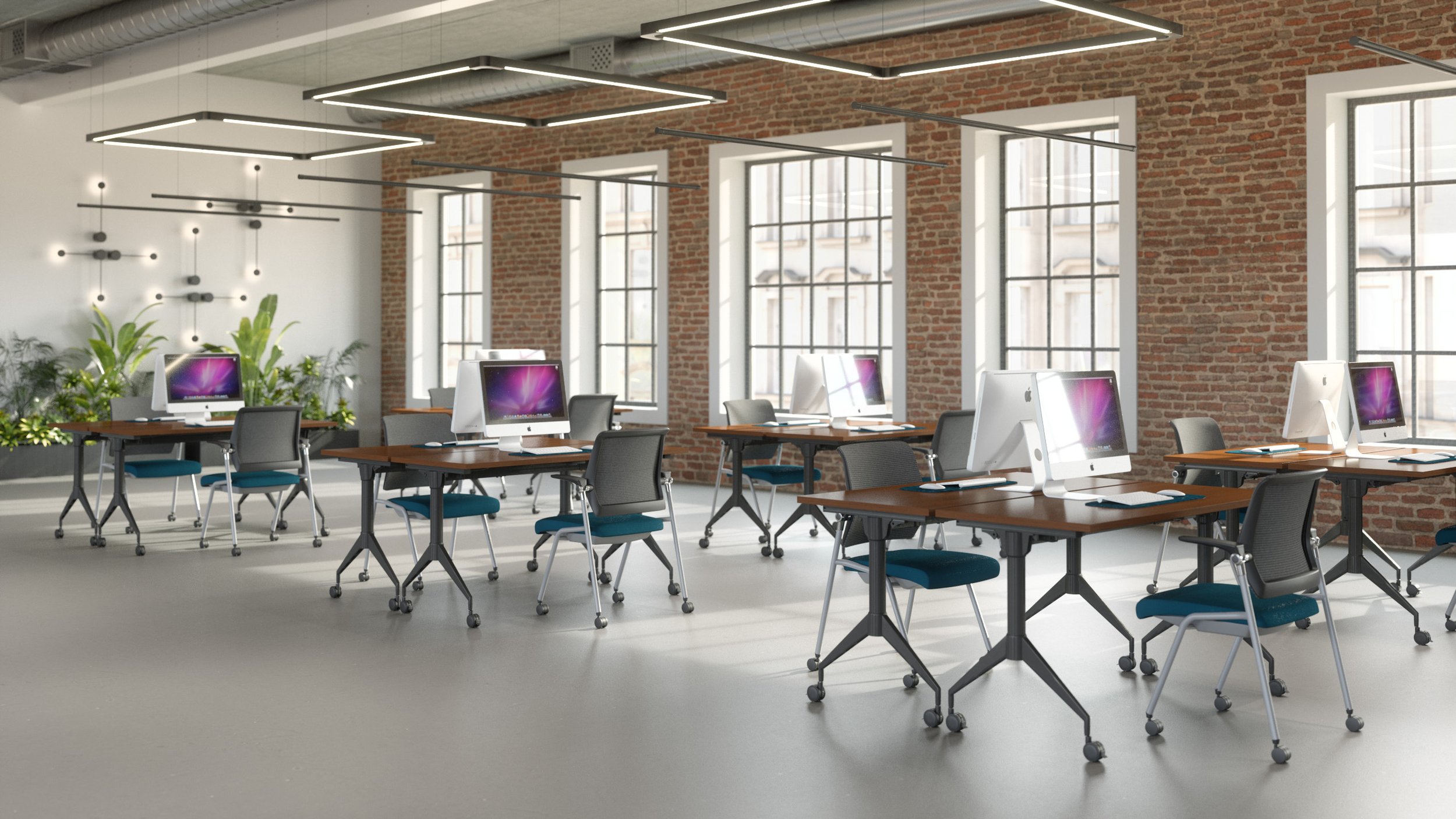 Doobi mobile nesting table — Beniia Office Furniture